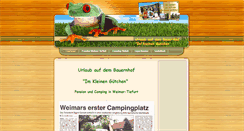 Desktop Screenshot of camping-weimar-tiefurt.de